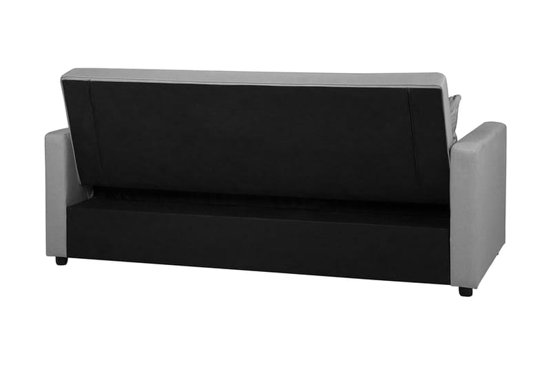 Glomma 3-personers Udtrækkelig Sovesofa 181x207 cm i Stof - Grå - Møbler - Sofaer - Sovesofaer - 3 personers sovesofa
