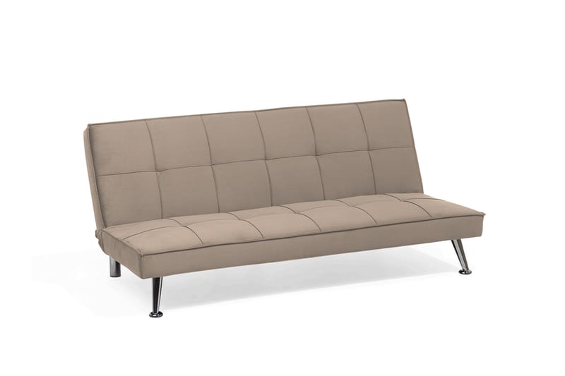 Hasle sovesofa 168 cm - Beige - Sovesofaer - 3 personers sovesofa