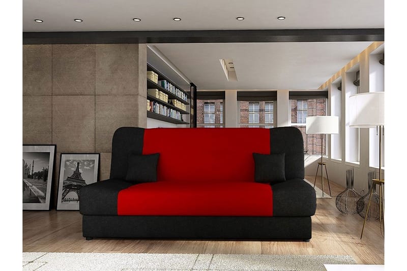 Jonas Sovesofa 195x87x86 cm - Møbler - Sofaer - Sovesofaer - 3 personers sovesofa