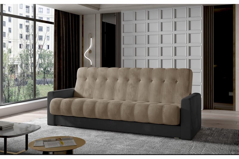 Masin 3-personers Sovesofa, Grå