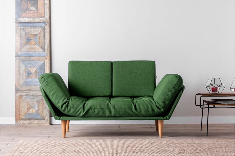 Mezonzo 3-Pers. Sovesofa - Grøn - Møbler - Sofaer - Sovesofaer - 3 personers sovesofa
