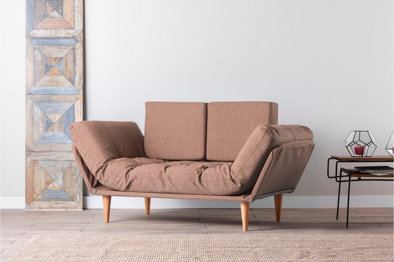 Mezonzo 3-Pers. Sovesofa - Brun - Møbler - Sofaer - Sovesofaer - 3 personers sovesofa