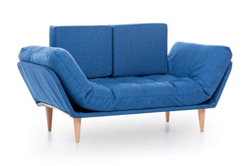 Mezonzo 3-Pers. Sovesofa - Blå - Møbler - Sofaer - Sovesofaer - 3 personers sovesofa