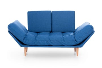 Mezonzo 3-Pers. Sovesofa - Blå - Møbler - Sofaer - Sovesofaer - 3 personers sovesofa