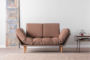 Mezonzo 3-Pers. Sovesofa - Brun - Møbler - Sofaer - Sovesofaer - 3 personers sovesofa