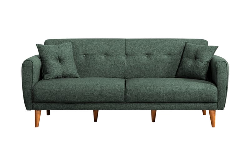 Ripper 3-pers. Sovesofa - Grøn - Sovesofaer - 3 personers sovesofa