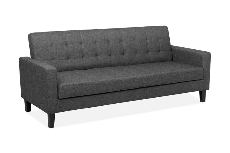 Vehkoo 3-personers Sovesofa 108x178 cm i Stof, Grå