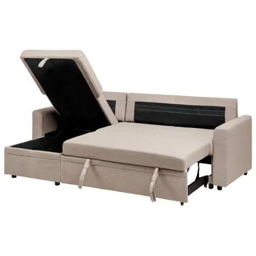 3-personers sofa Nassjo højrevendt - Lysebrun - Møbler - Sofaer - Sovesofaer