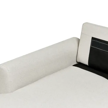 3-personers sofa Nassjo højrevendt - Lysbeige - Møbler - Sofaer - Sovesofaer