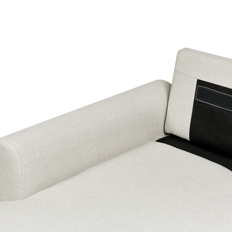 3-personers sofa Nassjo højrevendt - Lysbeige - Møbler - Sofaer - Sovesofaer
