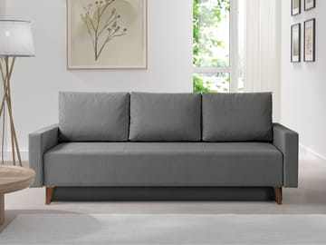 3-personers sovesofa OVIEDO Verita 88 - Grå - Møbler - Sofaer - Sovesofaer