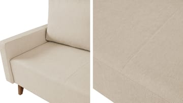 3-personers sovesofa OVIEDO Verita 98 - Sort - Møbler - Sofaer - Sovesofaer