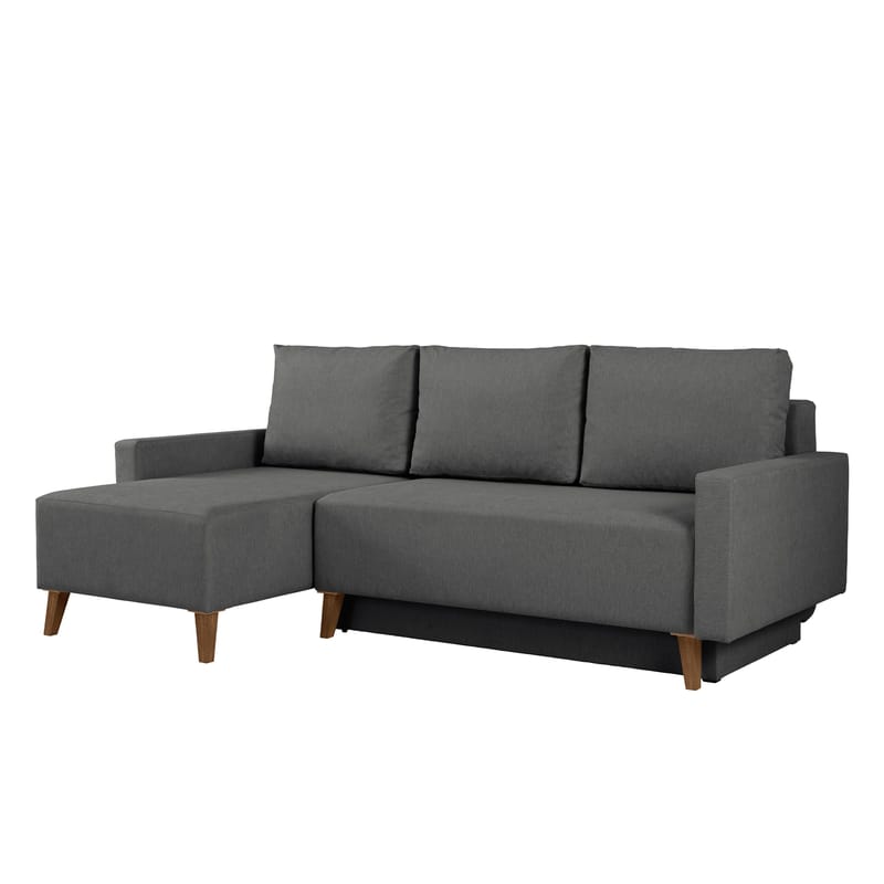 3-personers sovesofa med divan OVIEDO Verita 88, Grå