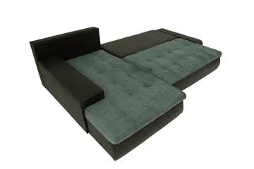 3-personers Hjørnesovesofa Cerys Mini - Læder / lyserød - Møbler - Sofaer - Sovesofaer