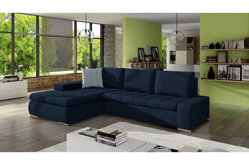 3-Pers. Sovesofa Universal - Sort - Sovesofaer - Sovesofa chaiselong