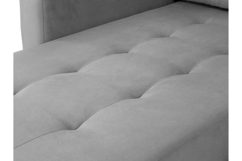 3-Pers. Sovesofa Universal - Grå - Sovesofaer - Sovesofa chaiselong - Velour sofaer