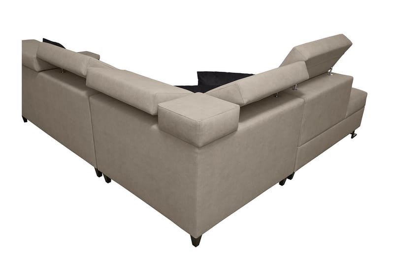 3-Pers. Sovesofa Højre - Beige - Møbler - Sofaer - Sovesofaer