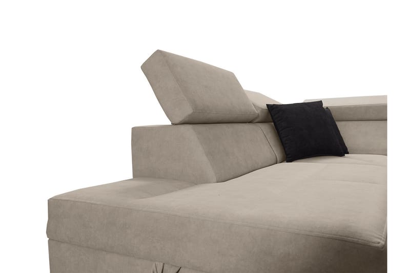 3-Pers. Sovesofa Højre - Beige - Møbler - Sofaer - Sovesofaer