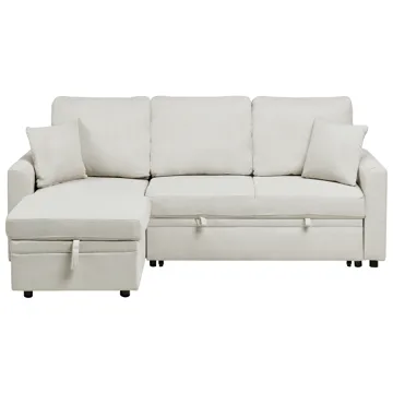 3-personers sofa Nassjo højrevendt - Lysbeige - Møbler - Sofaer - Sovesofaer