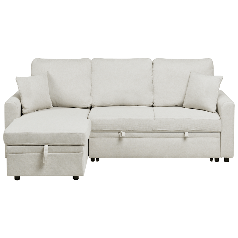 3-personers sofa Nassjo højrevendt, Lysbeige