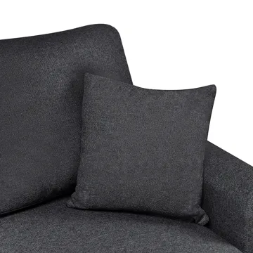 3-personers sofa Nassjo venstrevendt - Sort - Møbler - Sofaer - Sovesofaer