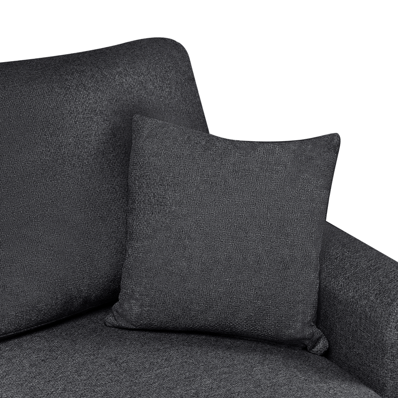3-personers sofa Nassjo venstrevendt - Sort - Møbler - Sofaer - Sovesofaer