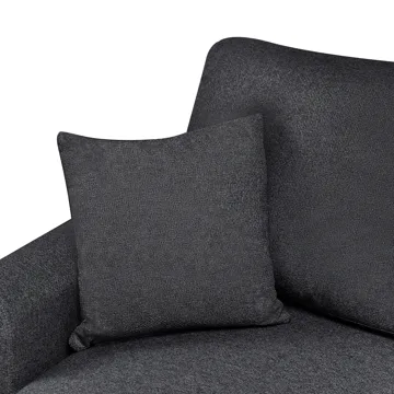 3-personers sofa Nassjo højrevendt - Sort - Møbler - Sofaer - Sovesofaer
