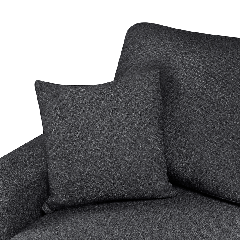 3-personers sofa Nassjo højrevendt - Sort - Møbler - Sofaer - Sovesofaer