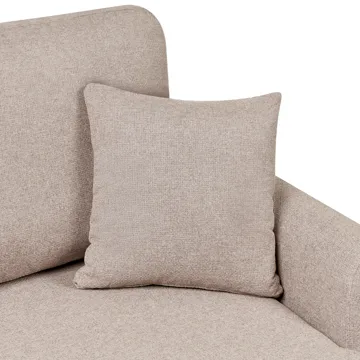 3-personers sofa Nassjo venstrevendt - Lysebrun - Møbler - Sofaer - Sovesofaer