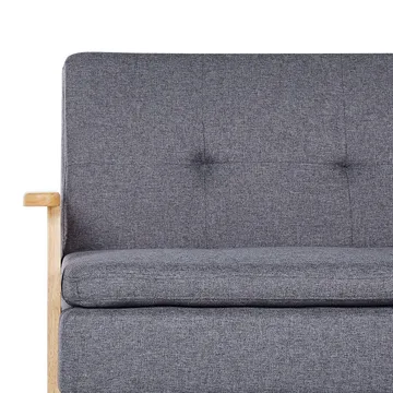 3-personers sofa Tjorn - Grå, lyst træ - Møbler - Sofaer - Sovesofaer