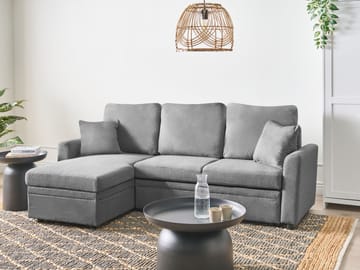 3-personers sofa Nassjo højrevendt - Grå - Møbler - Sofaer - Sovesofaer