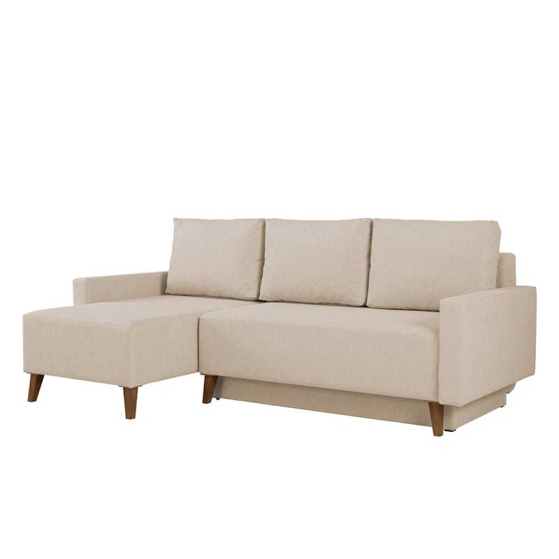 3-personers sovesofa med divan OVIEDO Verita 03, Beige