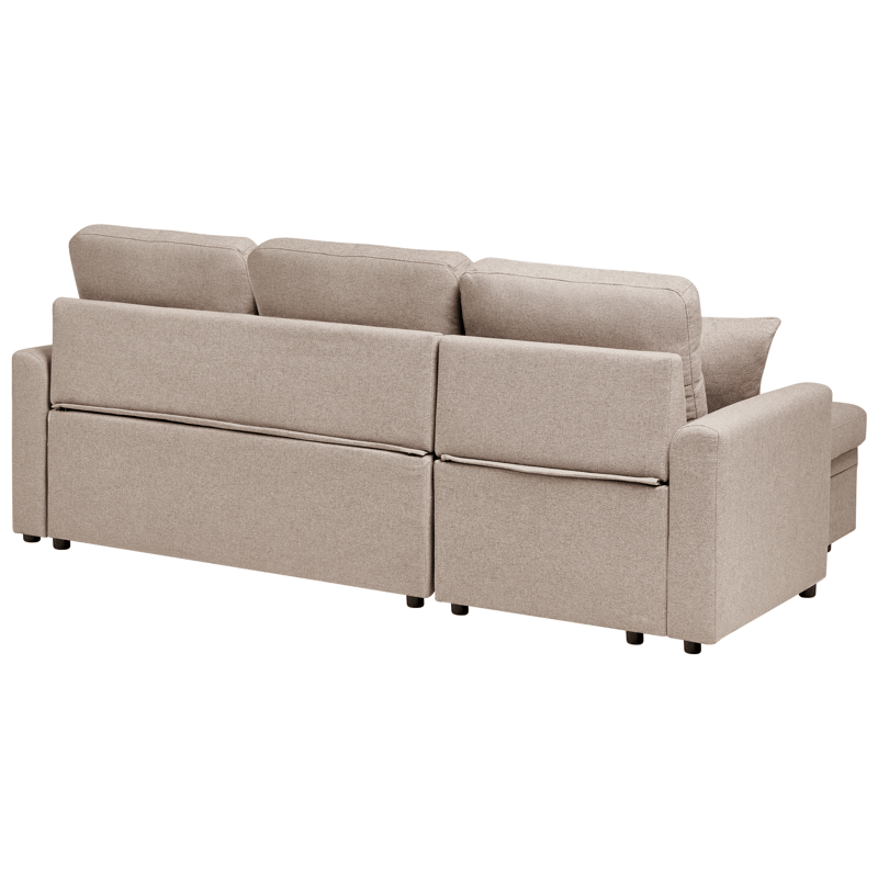 3-personers sofa Nassjo højrevendt - Lysebrun - Møbler - Sofaer - Sovesofaer