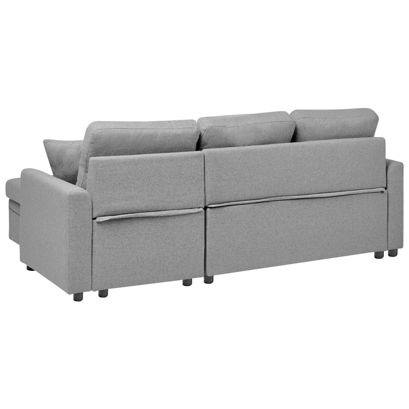 3-personers sofa Nassjo venstrevendt - Grå - Møbler - Sofaer - Sovesofaer