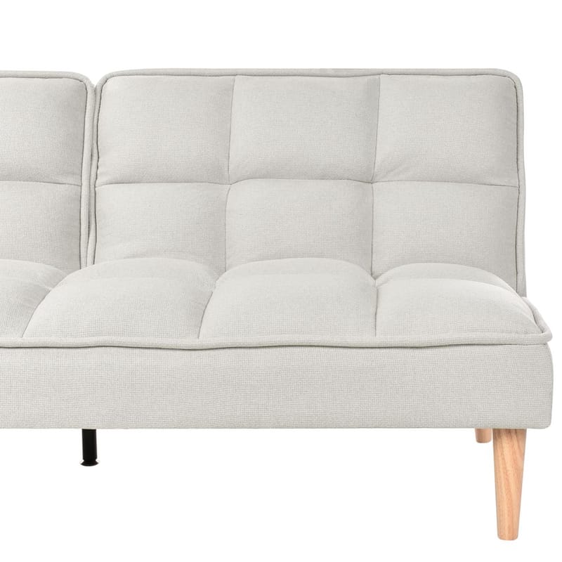 3-personers sofa Siljan - Hvid, lyst træ - Møbler - Sofaer - Sovesofaer