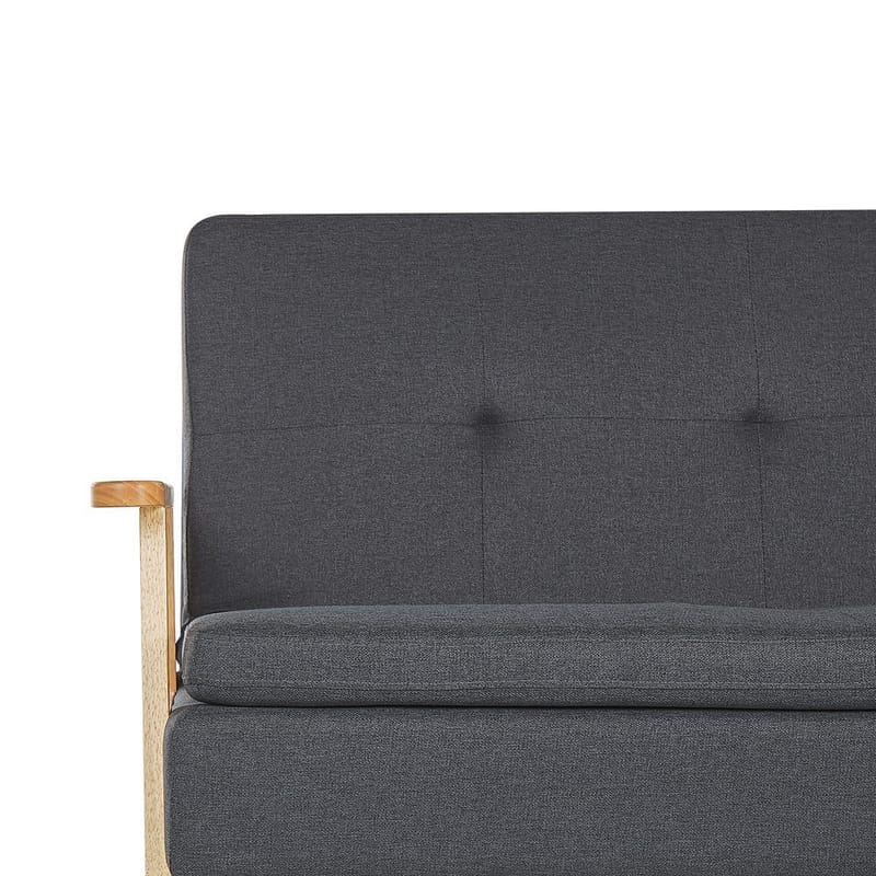 3-personers sofa Tjorn - Mørkegrå, lyst træ - Møbler - Sofaer - Sovesofaer