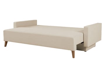 3-personers sovesofa OVIEDO Verita 98 - Sort - Møbler - Sofaer - Sovesofaer