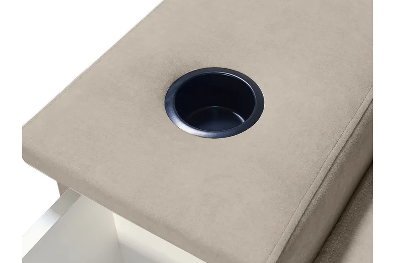 3-Pers. Sovesofa Venstre - Beige - Møbler - Sofaer - Sovesofaer