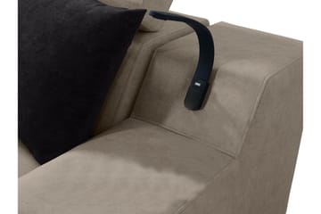 3-Pers. Sovesofa Højre - Sort - Møbler - Sofaer - Sovesofaer