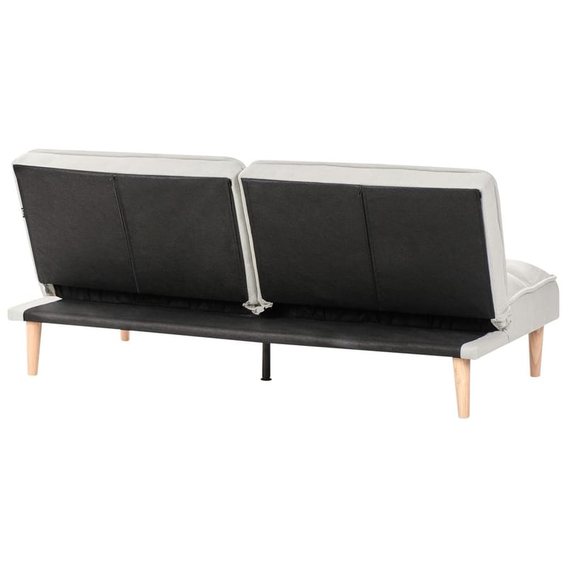 3-personers sofa Siljan - Hvid, lyst træ - Møbler - Sofaer - Sovesofaer