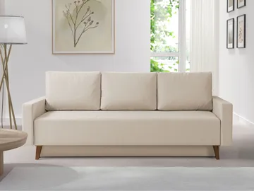 3-personers sovesofa OVIEDO Verita 03 - Beige - Møbler - Sofaer - Sovesofaer