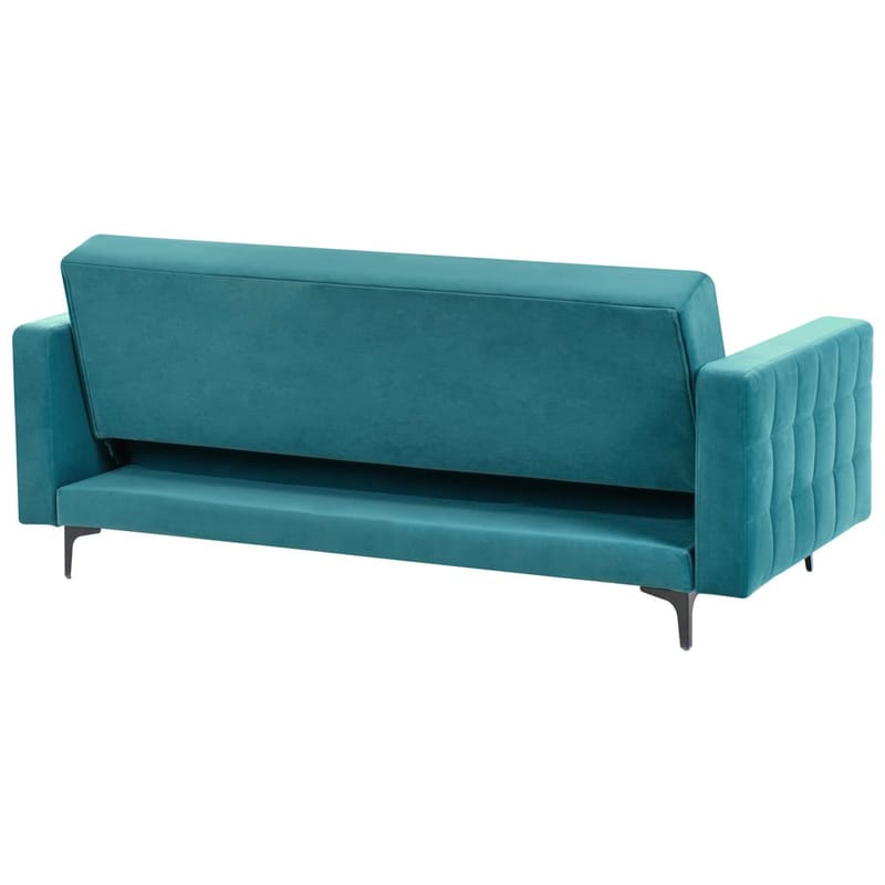 3-personers sofa Aberdeen - Blå, Sort/Fløjl - Møbler - Sofaer - Sofagrupper