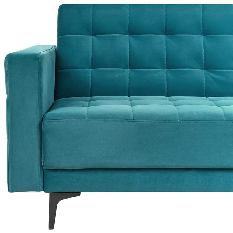 3-personers sofa Aberdeen - Blå, Sort/Fløjl - Møbler - Sofaer - Sofagrupper