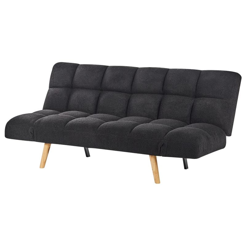 3-personers sofa Ingaro - Sort, lyst træ - Møbler - Sofaer - Sofagrupper