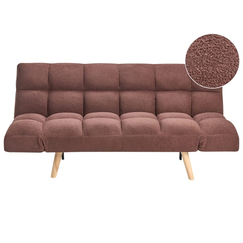 3-personers sofa Ingaro - Brun, lyst træ - Møbler - Sofaer - Sofagrupper