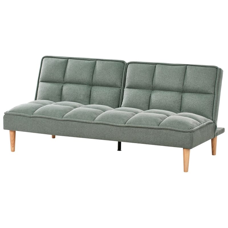 3-personers sofa Siljan - Grønt, lyst træ - Møbler - Sofaer - Sovesofaer