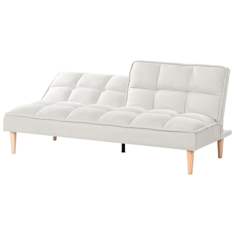 3-personers sofa Siljan - Hvid, lyst træ - Møbler - Sofaer - Sovesofaer