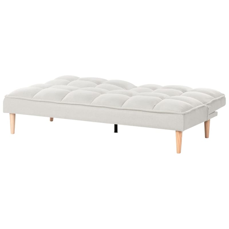 3-personers sofa Siljan - Hvid, lyst træ - Møbler - Sofaer - Sovesofaer