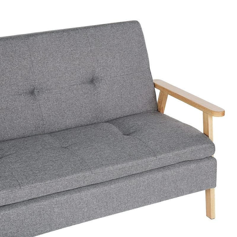 3-personers sofa Tjorn - Lysegrå, lyst træ - Møbler - Sofaer - Sofagrupper