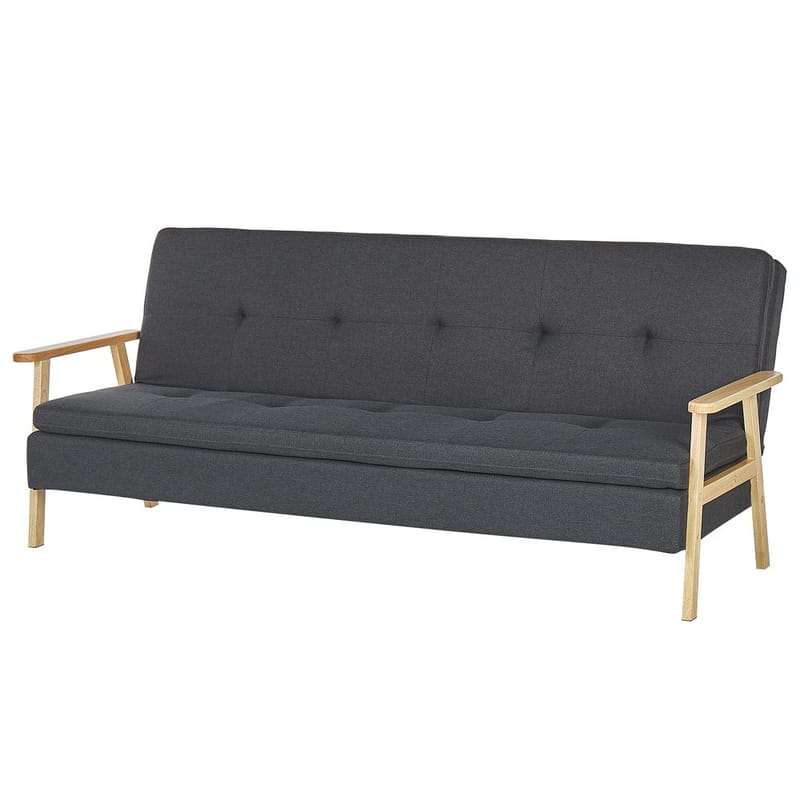 3-personers sofa Tjorn - Mørkegrå, lyst træ - Møbler - Sofaer - Sofagrupper